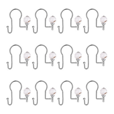 HK18XX Zinc Shower Curtain Hook