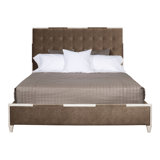  Thom Filicia Home Chatfield California King Upholstered Low Profile Panel Bed
