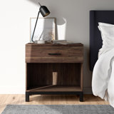 Erithon Table de chevet 1 tiroir Cedric