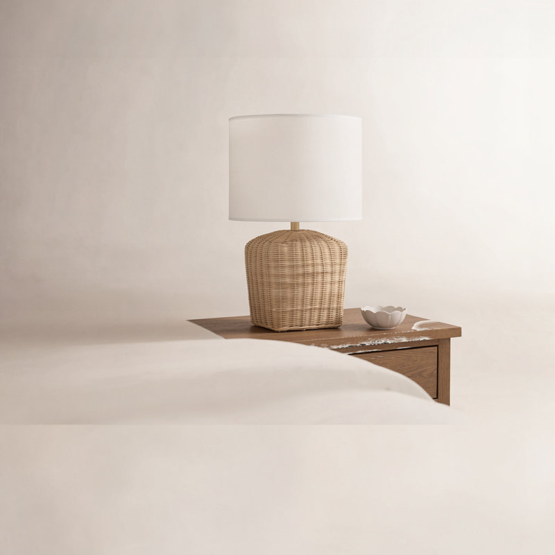 Ambernicole Table Lamp, Beige