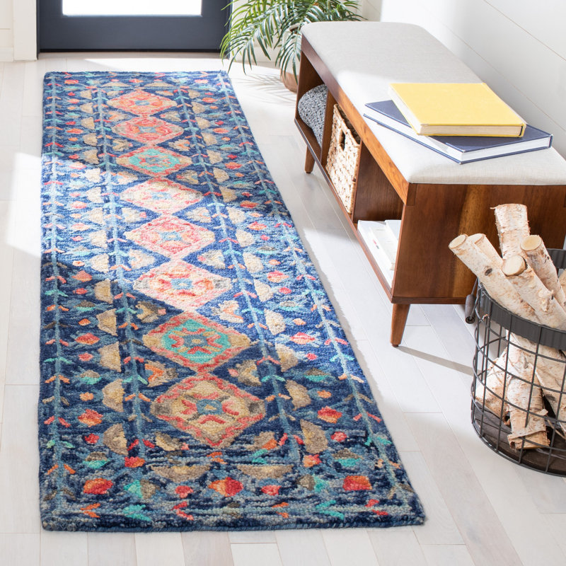 Vahakn Hand Tufted Wool Oriental Rug, Runner 2'3" x 7'