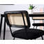 Chaise d'appoint noire Lashounda-1162803230