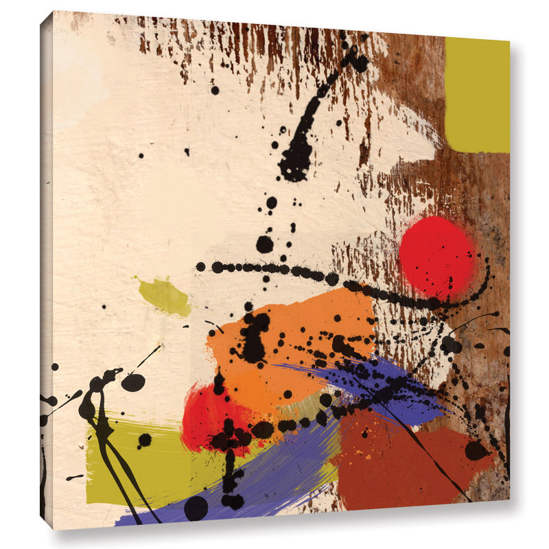 Cross Roads - reproduction d'art sur toile tendue, H 18 po x l 18 po