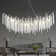 16 - Light Dimmable Tree Branch Chandelier With Crystal Accents