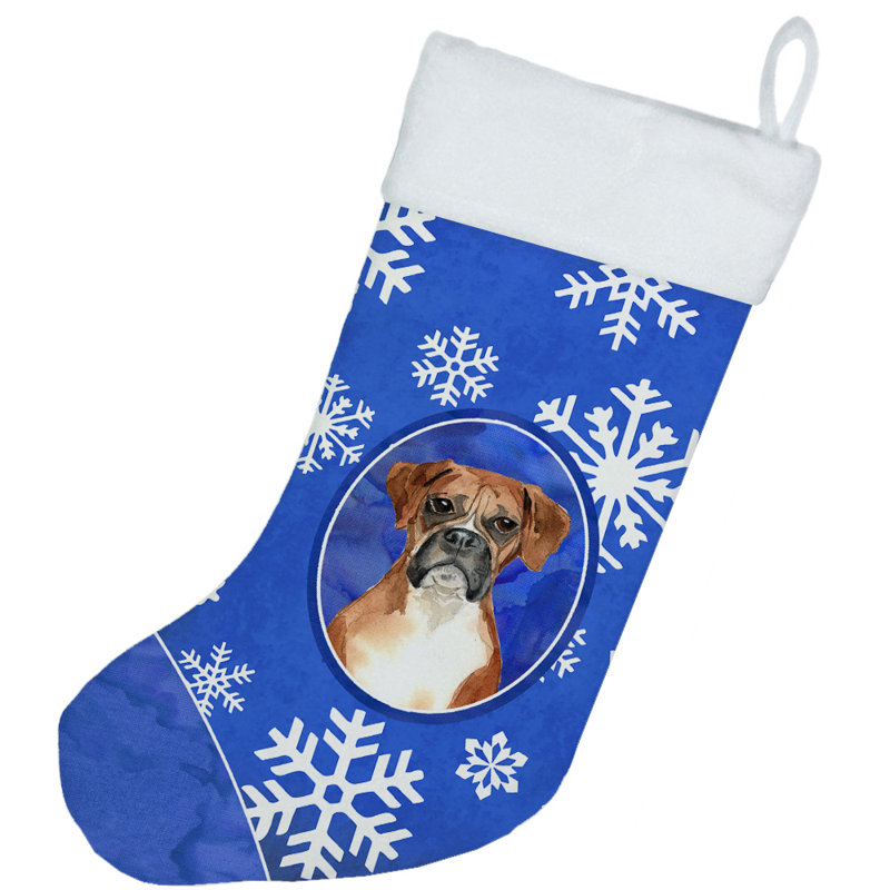 Chaussette de noël winter flocons de noël, Boxer