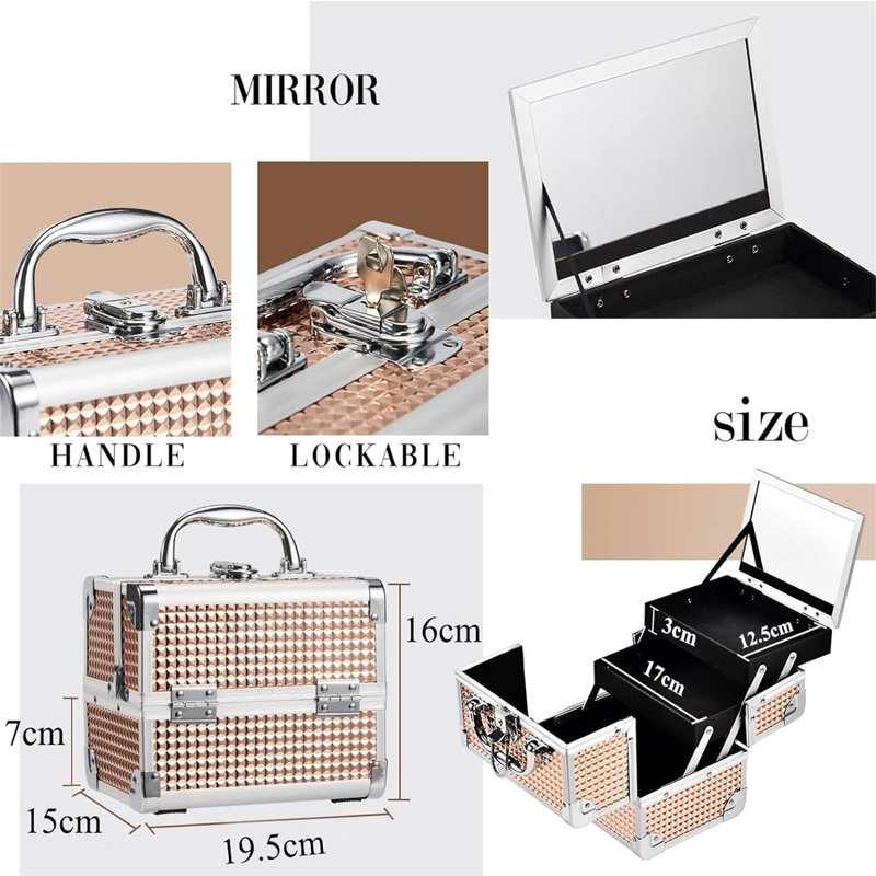 Aylward Plastic Makeup Organiser