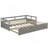 Extending Daybed With Trundle, Wooden Daybed With Trundle-829909404