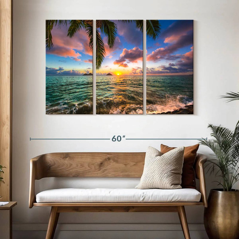 Sebbie Lanikai Sunrise Vista, H 32 po x l 50 po