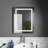 Rectangle LED Bathroom Mirror Fog Free Touch Sensor-253143525