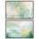 Double Green Set, ensemble de 2 toiles vertes et bleues par Art Remedy
