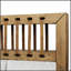 Upholstered and Strap Panel Bed with Elegant Design and Comfortable Sleeping Experience, Perfect for Modern Bedrooms.