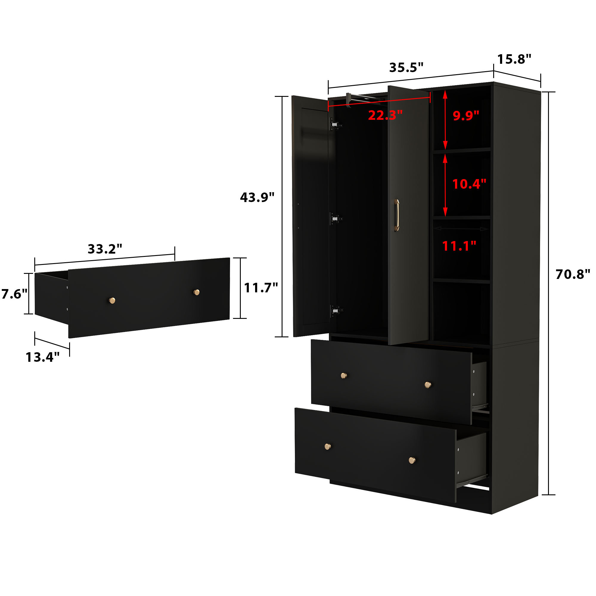 Raybin Armoire