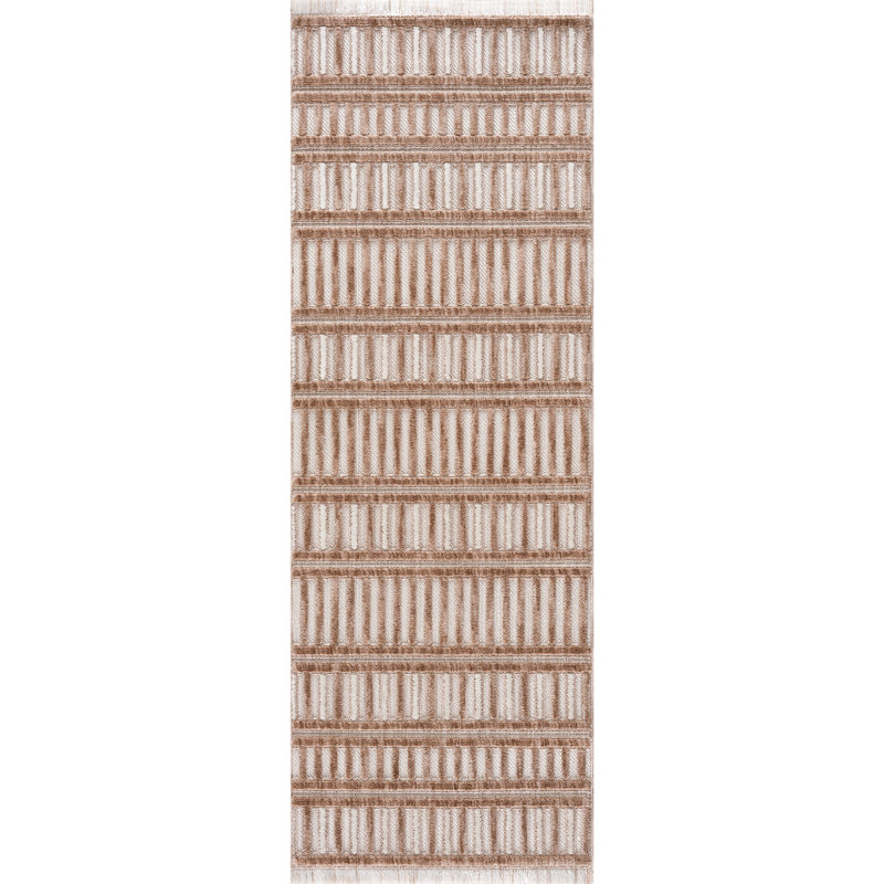 Geometric Indoor Rug, Rectangle 1'10" x 3'