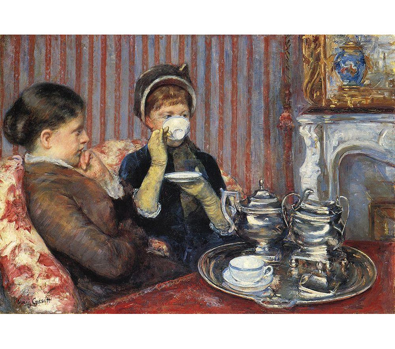 Art sur toile tendue, Astoria Grand Cassatt, Mary, H 35 po x l 48 po