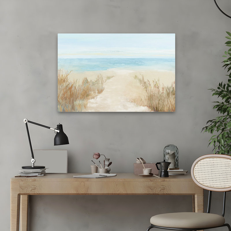 «Sunny Beach I Beach Coastal Shells & Coral», peinture d'art contemporain, H 24 po x l 16 po