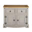 Wamego 87cm Solid Wood Sideboard