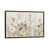 Toile avec cadre flottant noir