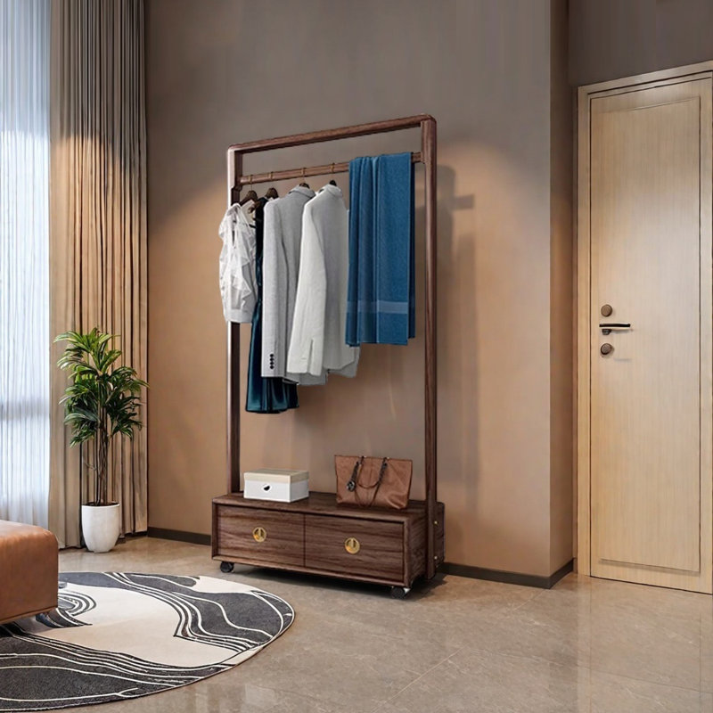 Premium Ebony Wood Wardrobe