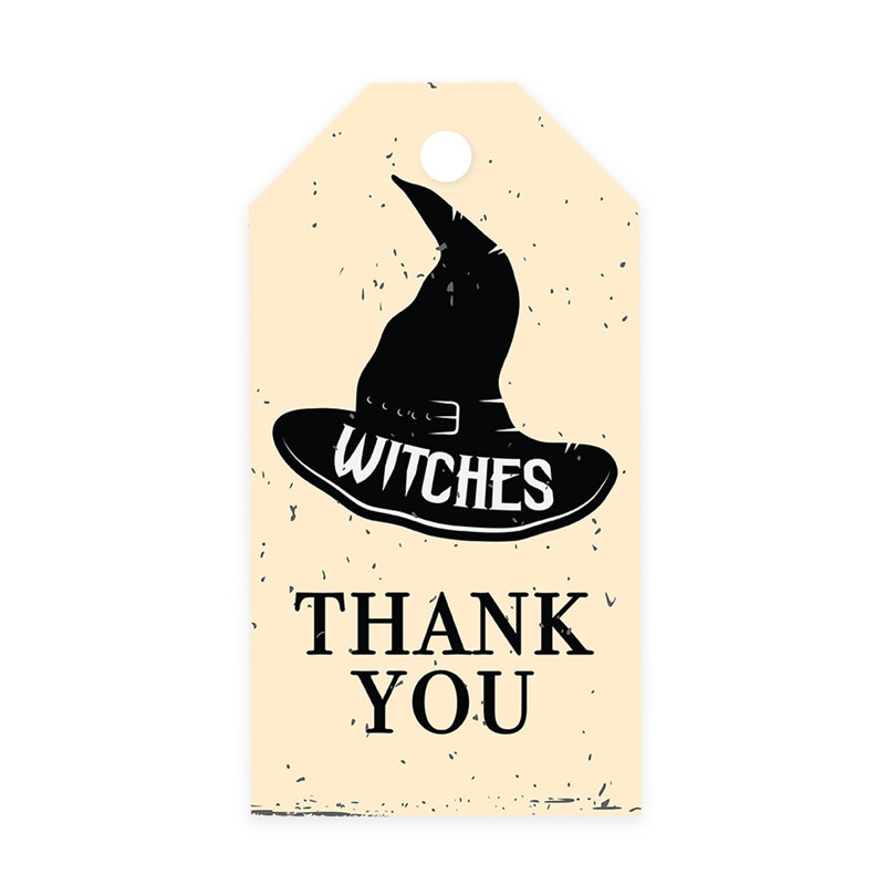 Sacs-cadeaux jetables en papier Witches Hat