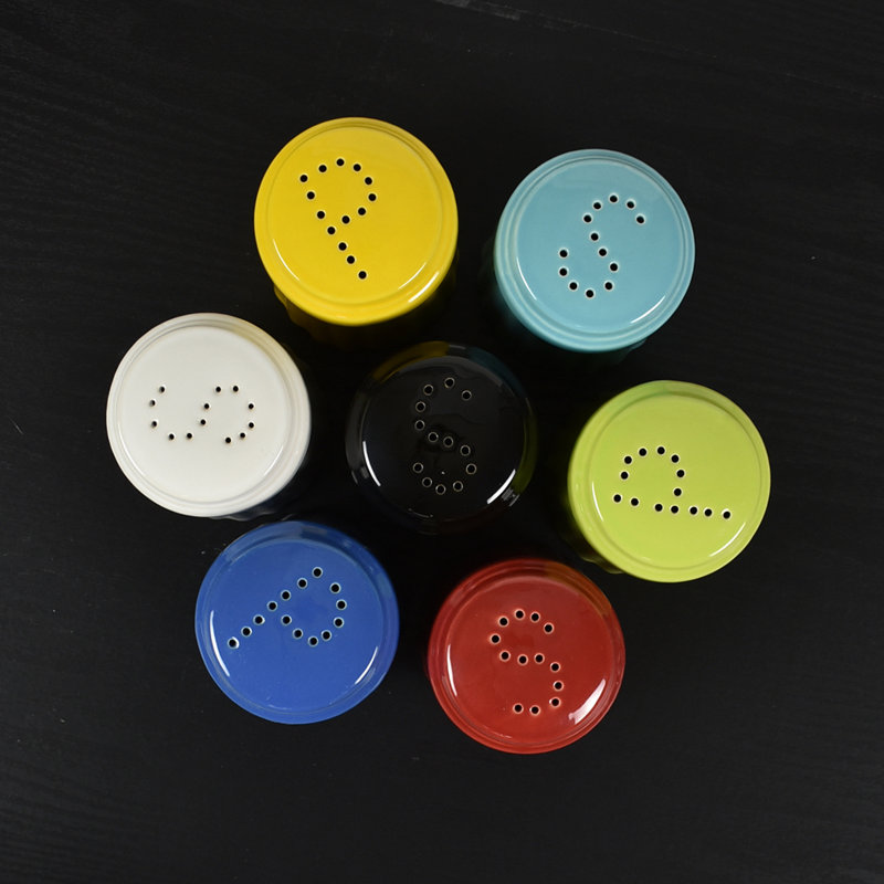 Omniware Salt and Pepper Shaker Set, Citron