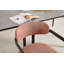 Ensemble de 2 chaises de salle à manger modernes rembourrées avec pieds en métal noir-125537194-125537197