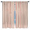 Rideaux obscurcissant et obscurcissant Lines - 2 panneaux
