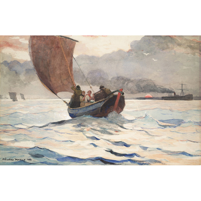Retour des bateaux de pêche