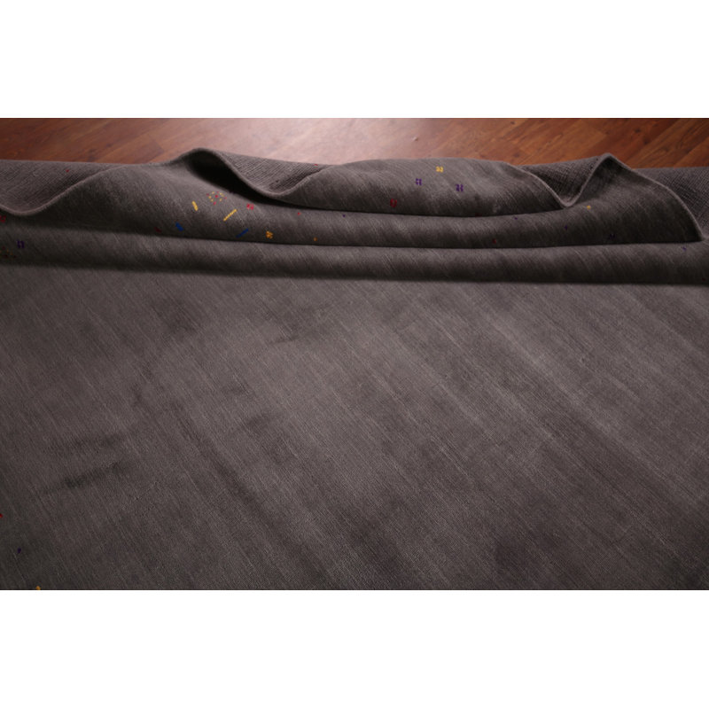 Tapis terre Gabbeh Indo 8 x 8