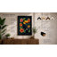 Toucan and Hibiscus Tropical - Framed Print-542514566-542514563