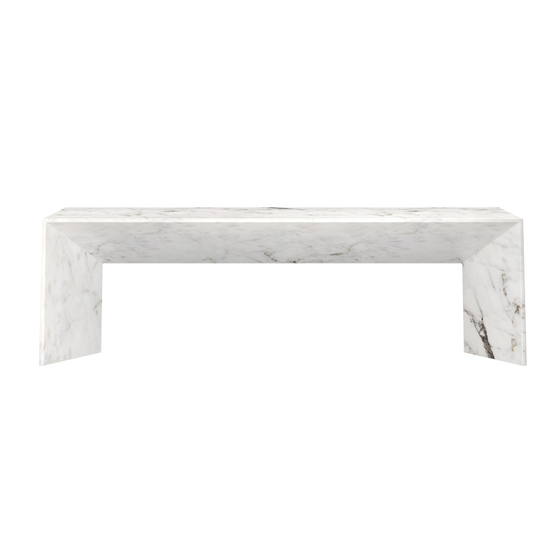 Banc Keyshawn, Marbre blanc