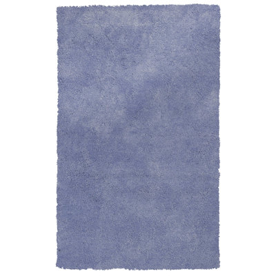 Tapis mauve à poil long Bunya