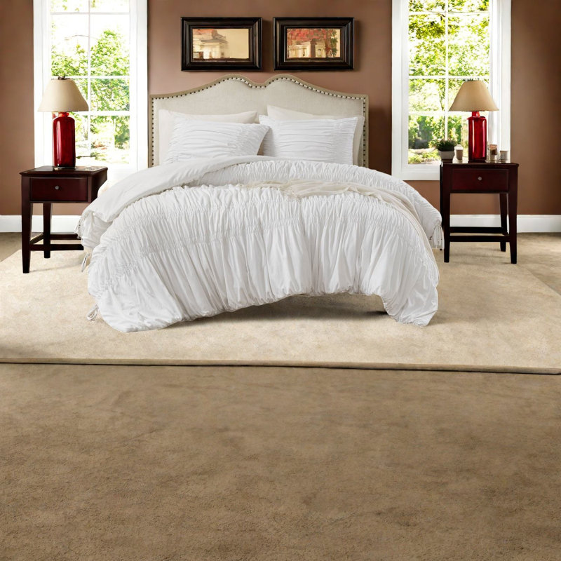 Ensembles de literie de luxe très grand, style microfibre de style champêtre français, parfait pour toutes les saisons