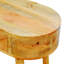 Table de chevet multifonctionnelle avec tiroir de rangement et plateau en bois massif-374307068