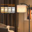 Lampe sur pied pour le salon, lampe sur pied à 4 températures de couleur avec télécommande et interrupteur au pied