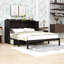Grand lit escamotable avec tiroir et station de charge-2049328650