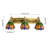 Three Dragonfly Wall Lamp Sconces (LED E27)