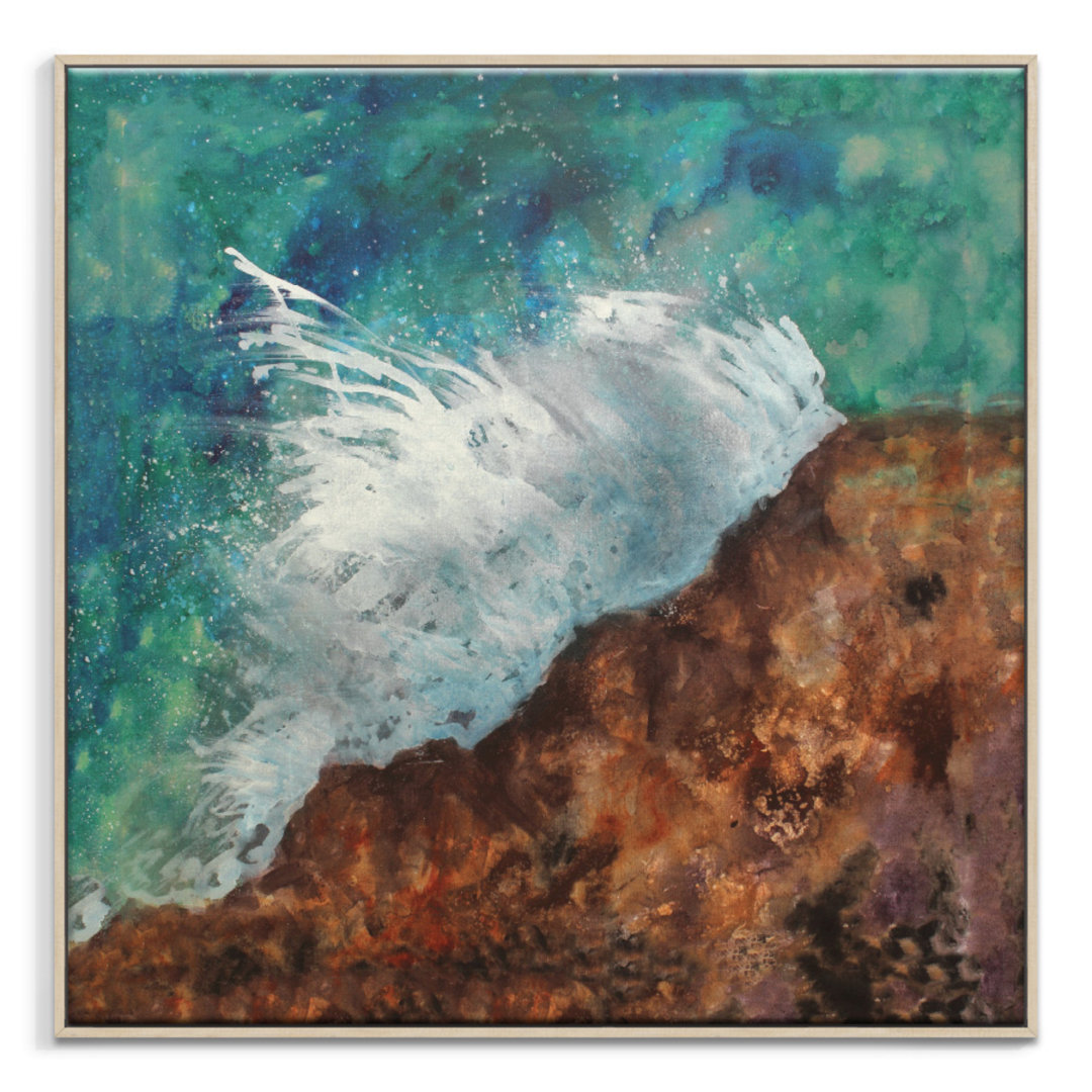 Splash by Jennifer Webb - Wrapped Canvas Print