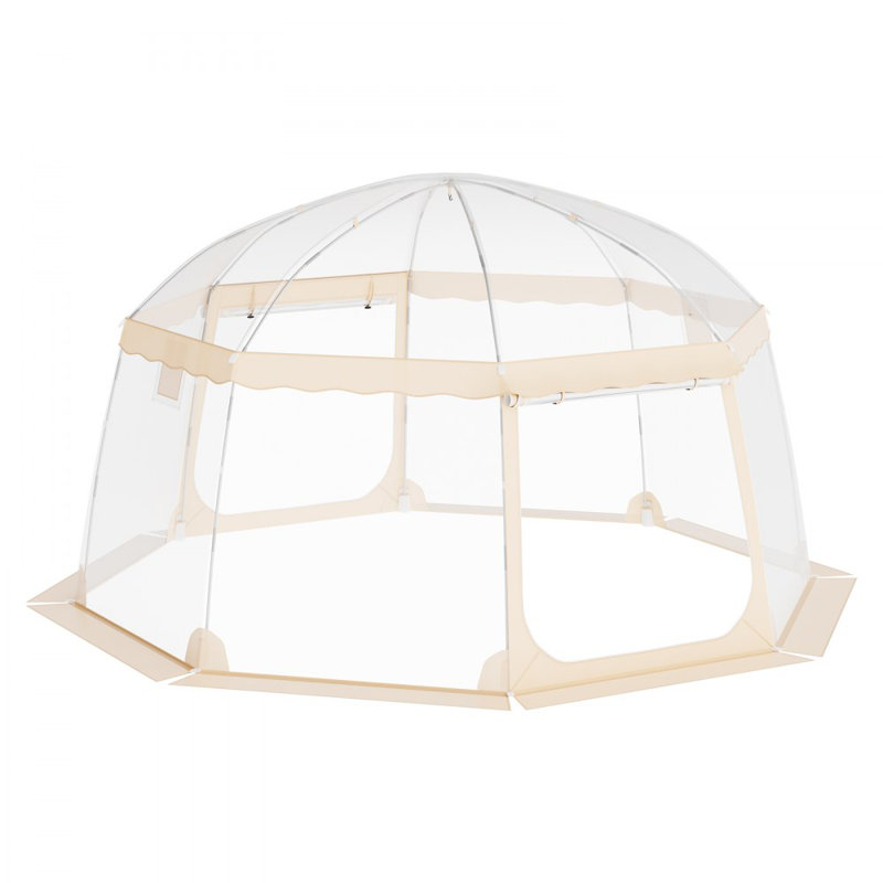 Abri de tente de sport, H 94,80 po x l 180 po x P 180 po