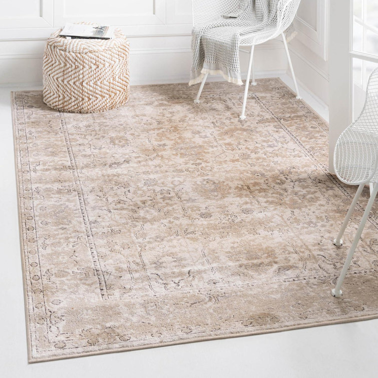 Tapis ivoire Singleton