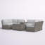 Mae Wicker Fully Assembled 4 - Person Seating Group with Cushions