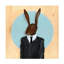David Lynch, lapin sur toile