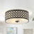 Yatesville Glass Flush Mount
