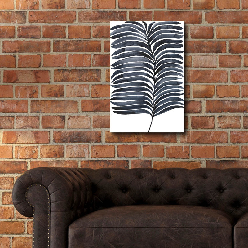 «Indigo Fronds I» par Regina Moore, H 24 po x l 16 po x P 0,2 po