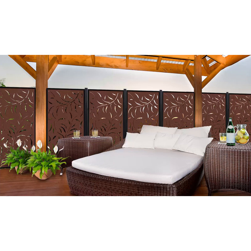 Bahama Decorative Outdoor Privacy Screen Panel