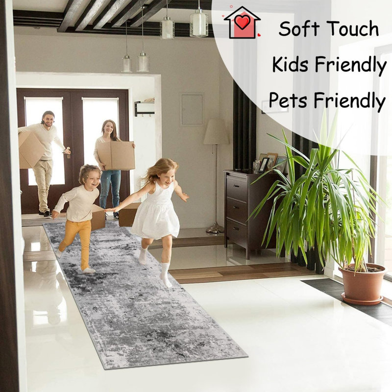 Abstract 65cm X 180cm Area Rug