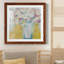 Fleurs du matin - peinture encadrée-1337662082-1337662083