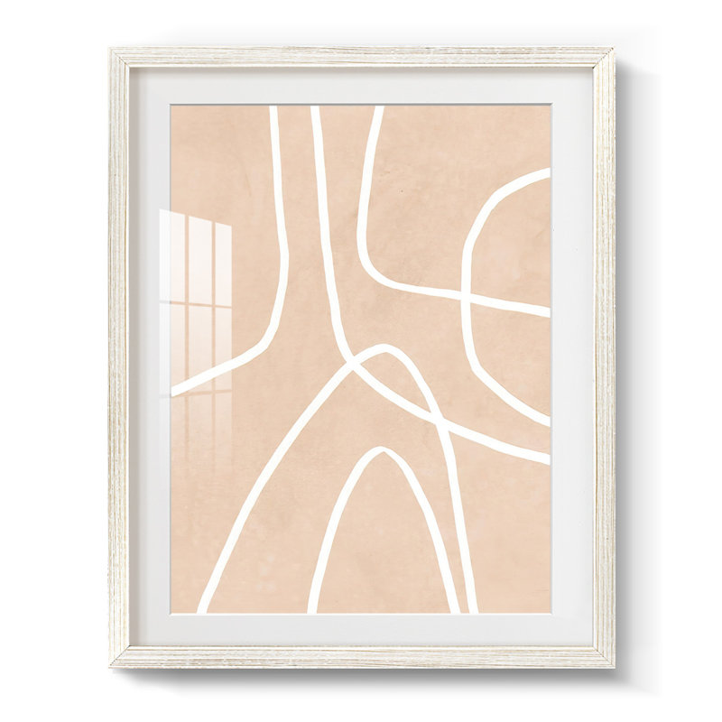 Clean Clean I - impression encadrée, H 28,5 po x l 20,5 po, Blanc
