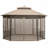 10’X 12’ Octagonal Patio Gazebo-Brown