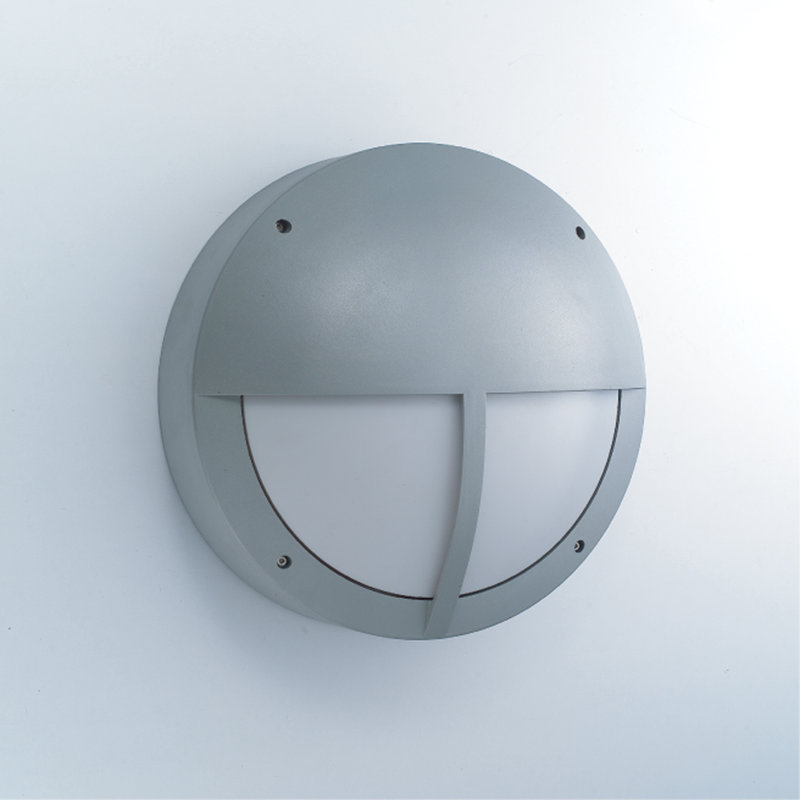 Plafonnier encastré d'extérieur 1 lumière, 10,5" H x 10,5" L x 5,25" D