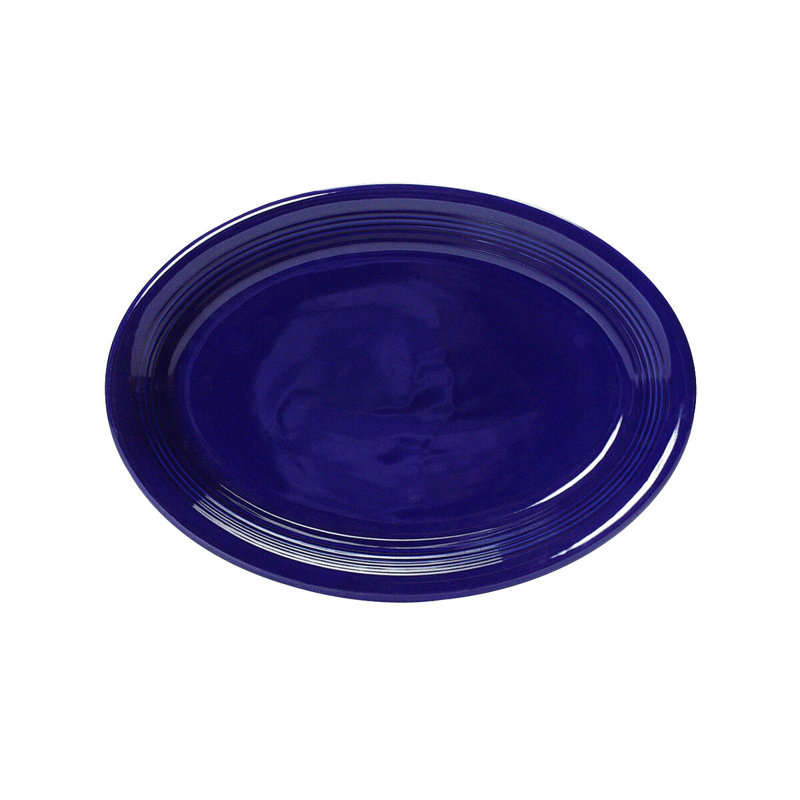 Plateau Concentrix, Bleu de cobalt, H 0,75 po x l 11,5 po x P 8,75 po